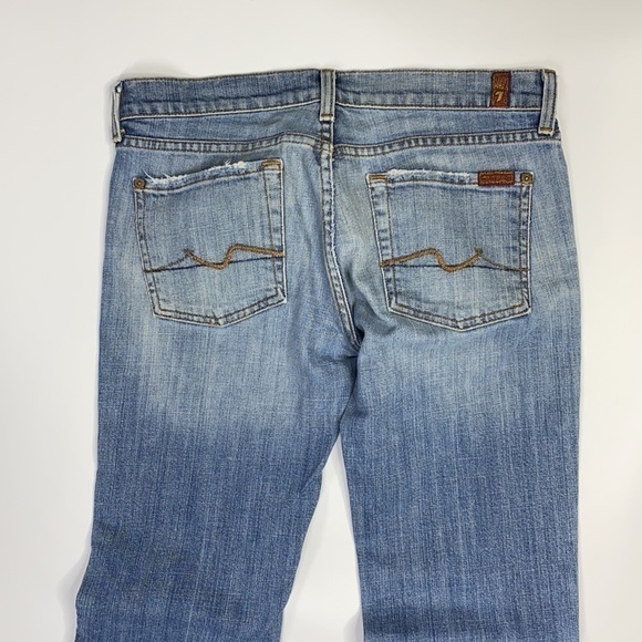 7 For All Mankind Bootcut Jeans Size 28 - Picture 5 of 13